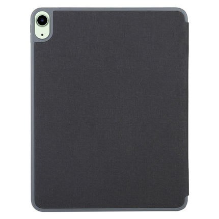 Mutural YASHI-Serie TPU + PU-Stoffmuster Textur Horizontal Flip Ledertasche mit dreifach klappbarem Halter &amp; Stiftschlitz &amp; Wake-up/Sleep-Funktion für iPad Air 2022 / 2020 10.9, für iPad Air 2022 / 2020 10.9