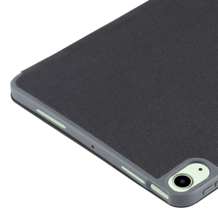 Mutural YASHI-Serie TPU + PU-Stoffmuster Textur Horizontal Flip Ledertasche mit dreifach klappbarem Halter &amp; Stiftschlitz &amp; Wake-up/Sleep-Funktion für iPad Air 2022 / 2020 10.9, für iPad Air 2022 / 2020 10.9