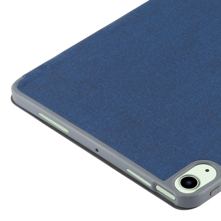 Mutural YASHI Series TPU + PU Cloth Pattern Texture Horizontal Flip Leather Case with Three-folding Holder & Pen Slot & Wake-up / Sleep Function For iPad Air 2022 / 2020 10.9, For iPad Air 2022 / 2020 10.9
