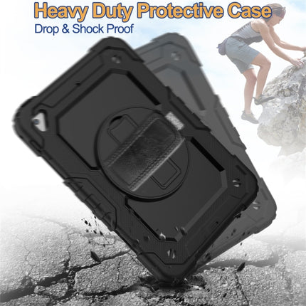 Shockproof Colorful Silica Gel + PC Protective Case for iPad Mini 2019 / Mini 4, with Holder & Shoulder Strap & Hand Strap & Pen Slot, For iPad Mini 2019 / Mini 4