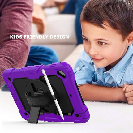 Stoßfeste, farbenfrohe Schutzhülle aus Kieselgel und PC für iPad Mini 2019/Mini 4, mit Halterung &amp; Schultergurt &amp; Handschlaufe &amp; Stiftschlitz, für iPad Mini 2019/Mini 4