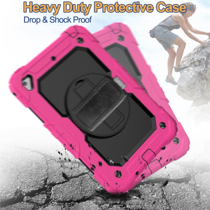 Shockproof Colorful Silica Gel + PC Protective Case for iPad Mini 2019 / Mini 4, with Holder & Shoulder Strap & Hand Strap & Pen Slot, For iPad Mini 2019 / Mini 4