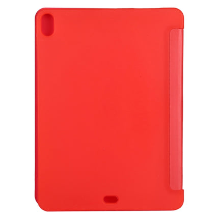 Millet Texture PU+ Silicone Full Coverage Leather Case with Multi-folding Holder for iPad Air (2020) 10.9 inch, For iPad Air (2020) 10.9 inch