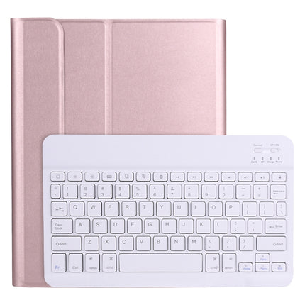 A11B Bluetooth 3.0 Ultra-thin ABS Detachable Bluetooth Keyboard Leather Tablet Case with Holder & Pen Slot for iPad Pro 11 2022 / 2021 / Air 5 / Air 4, For iPad Pro 11 2022 / 2021 / Air 5 / Air 4