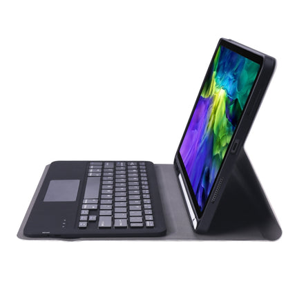 A11B-A Ultradünne abnehmbare Bluetooth-Tastatur-Tablet-Hülle aus ABS mit Touchpad, Stiftschlitz und Halter für iPad Pro 11 Zoll 2021, für iPad Pro 11 Zoll (2021)
