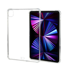 Funda protectora transparente anticaídas con cuatro esquinas y ranura para bolígrafo para iPad Pro 11 2022/2021