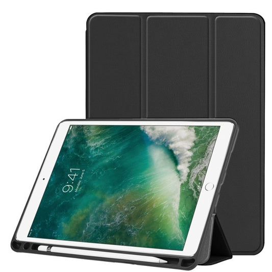 Custer Texture Horizontal Flip Leather Case for iPad Pro 10.5 Inch / iPad Air (2019), with Three-folding Holder & Pen Slot, For iPad Pro 10.5 Inch / iPad Air (2019), iPad Pro 10.5 Inch / iPad Air (2019)