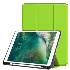 Custer Texture Horizontal Flip Leather Case for iPad Pro 10.5 Inch / iPad Air (2019), with Three-folding Holder & Pen Slot, For iPad Pro 10.5 Inch / iPad Air (2019), iPad Pro 10.5 Inch / iPad Air (2019)