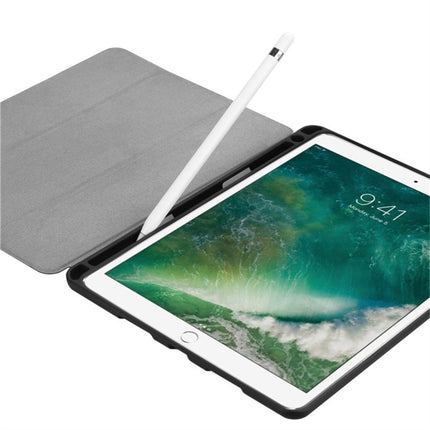 Custer Texture Horizontal Flip Leather Case for iPad Pro 10.5 Inch / iPad Air (2019), with Three-folding Holder & Pen Slot, For iPad Pro 10.5 Inch / iPad Air (2019)