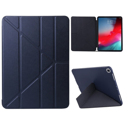 Funda de piel sintética con textura de mijo y gel de sílice de cobertura total para iPad Air (2019) / iPad Pro de 10,5 pulgadas, con soporte plegable múltiple, para iPad Air (2019)