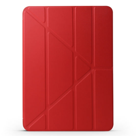 Millet Texture PU+ Silica Gel Full Coverage Leather Case for iPad Air (2019) / iPad Pro 10.5 inch, with Multi-folding Holder, For iPad Air (2019)