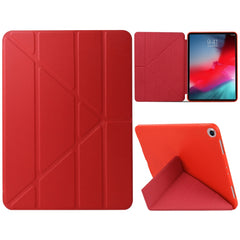 Millet Texture PU+ Silica Gel Full Coverage Leather Case for iPad Air (2019) / iPad Pro 10.5 inch, with Multi-folding Holder, For iPad Air (2019)