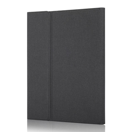 RK11 For iPad Pro 11 inch Silk Texture Detachable Plastic Bluetooth Keyboard Leather Tablet Case with Pen Slot & Stand Function