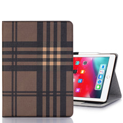 Plaid Texture Horizontal Flip PU Leather Case for iPad Air 11 2024 / iPad Pro 11 inch (2018), with Holder & Card Slots & Wallet, For iPad Air 11 2024 / iPad Pro 11 inch (2018)