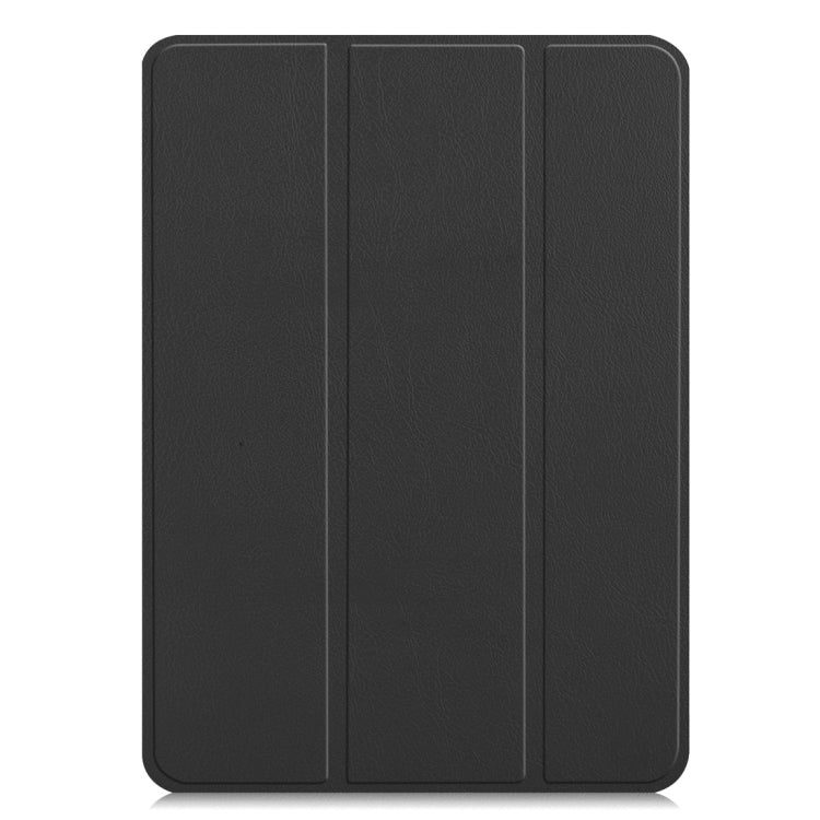 Custer Texture Horizontal Flip PU-Lederhülle für iPad Air 13 2024 / iPad Pro 12,9 Zoll (2018), mit dreifach klappbarer Halterung und Schlaf-/Weckfunktion, für iPad Air 13 2024 / iPad Pro 12,9 Zoll (2018)