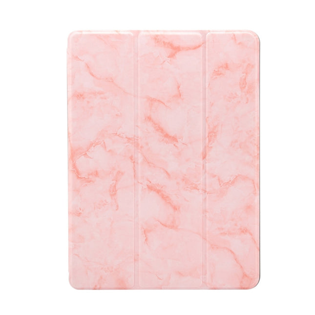Marble Texture Pattern Horizontal Flip Leather Case for iPad Air 2019 10.5 inch, with Three-folding Holder & Pen Slot & Sleep / Wake-up Function