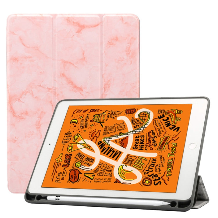 Marble Texture Pattern Horizontal Flip Leather Case for iPad Air 2019 10.5 inch, with Three-folding Holder & Pen Slot & Sleep / Wake-up Function, For iPad Air 2019 10.5 inch