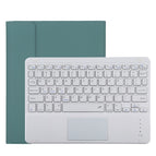 White Keyboard / Dark Green