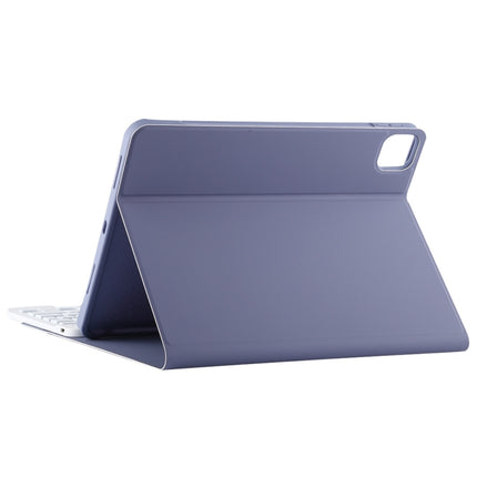 TG11BS Detachable Bluetooth White Keyboard Microfiber Leather Tablet Case for iPad Pro 11 inch (2020), with Backlight & Pen Slot & Holder, White Keyboard
