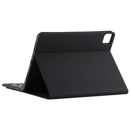 TG11BS Detachable Bluetooth Black Keyboard + Microfiber Leather Tablet Case for iPad Pro 11 inch (2020), with Backlight & Pen Slot & Holder, Black Keyboard