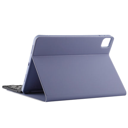 TG11BS Detachable Bluetooth Black Keyboard + Microfiber Leather Tablet Case for iPad Pro 11 inch (2020), with Backlight & Pen Slot & Holder, Black Keyboard