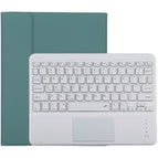 White Keyboard / Dark Green