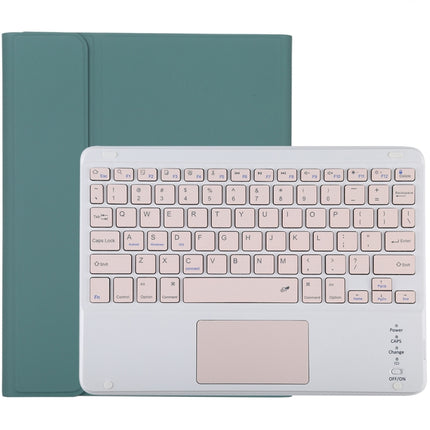 TG-102BC Detachable Bluetooth Pink Keyboard + Microfiber Leather Tablet Case for iPad 10.2 inch / iPad Air (2019), with Touch Pad & Pen Slot & Holder, Pink Keyboard
