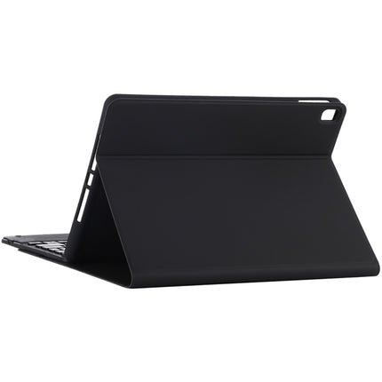 TG109BC Detachable Bluetooth Black Keyboard + Microfiber Leather Tablet Case for iPad Air 2020, with Touch Pad & Pen Slot & Holder, TG109BC