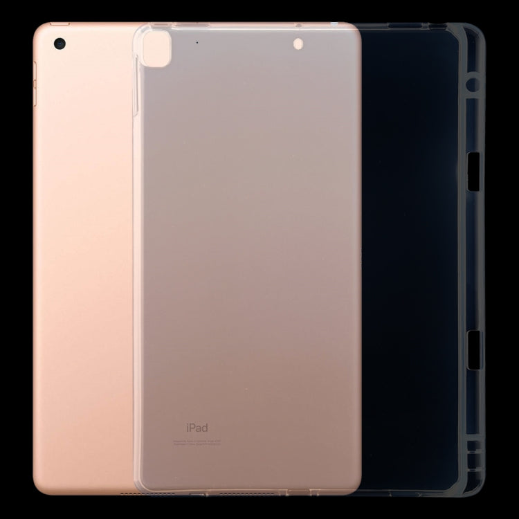 For iPad 10.2 / iPad Pro 10.5 (2017) 3mm Shockproof Transparent Protective Case with Pen Slot, For iPad 10.2 / Pro 10.5 (2017)