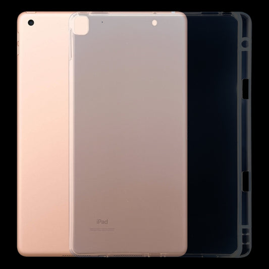 Für iPad 10.2 / iPad Pro 10.5 (2017) 3 mm stoßfeste transparente Schutzhülle mit Stiftschlitz, für iPad 10.2 / Pro 10.5 (2017)