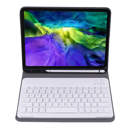 A11B 2020 Ultradünne abnehmbare ABS-Tablet-Hülle mit Bluetooth-Tastatur für iPad Pro 11 Zoll (2020), mit Stiftschlitz und -halter, für iPad Pro 11 Zoll (2020)
