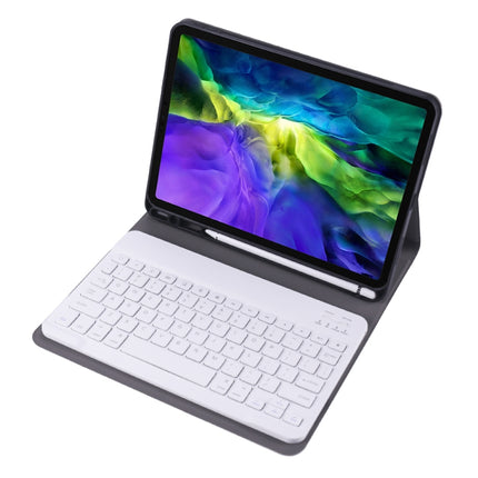 A11B 2020 Ultradünne abnehmbare ABS-Tablet-Hülle mit Bluetooth-Tastatur für iPad Pro 11 Zoll (2020), mit Stiftschlitz und -halter, für iPad Pro 11 Zoll (2020)