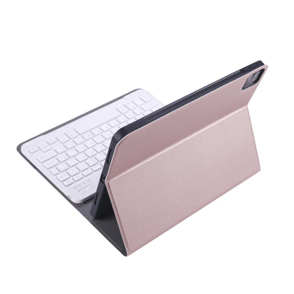 A11B 2020 Ultradünne abnehmbare ABS-Tablet-Hülle mit Bluetooth-Tastatur für iPad Pro 11 Zoll (2020), mit Stiftschlitz und -halter, für iPad Pro 11 Zoll (2020)