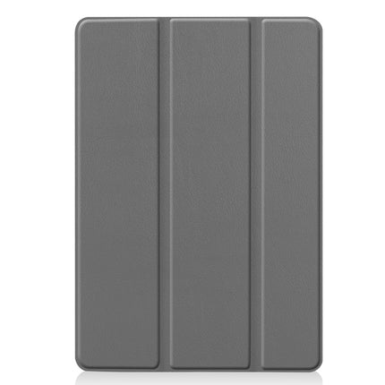Für iPad 10.2 Custer Texture Horizontal Flip Smart PU Ledertasche mit Sleep/Wake-up-Funktion und dreifach klappbarem Halter, für iPad 10.2