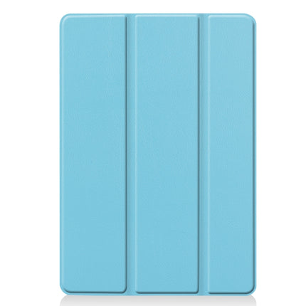 For iPad 10.2 Custer Texture Horizontal Flip Smart PU Leather Case with Sleep / Wake-up Function & Three-folding Holder, For iPad 10.2