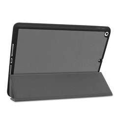 For iPad 10.2 2021 / 2020 / 2019 Custer Texture Horizontal Flip Smart TPU Leather Case with Sleep / Wake-up Function & Three-folding Holder & Pen Slot, For iPad 10.2