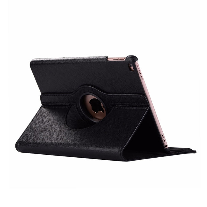 Funda de cuero con textura de lichi, rotación de 360 ​​grados, horizontal y plegable, para iPad Mini 2019, con soporte y función de suspensión/activación, para iPad Mini 2019