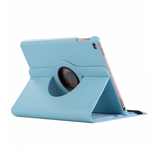 Funda de cuero con textura de lichi, rotación de 360 ​​grados, horizontal y plegable, para iPad Mini 2019, con soporte y función de suspensión/activación, para iPad Mini 2019