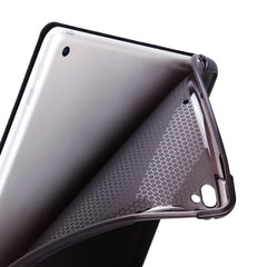 Mehrfach faltbare, stoßfeste TPU-Schutzhülle für iPad 9.7 (2018) / 9.7 (2017) / air / air2, mit Halterung und Stiftschlitz, iPad 9.7 (2018) / 9.7 (2017) / air / air2
