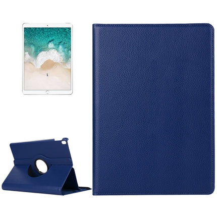 Funda protectora de cuero con tapa horizontal multifunción con giro de 360 ​​grados y textura de lichi con soporte para iPad Pro de 10,5 pulgadas/iPad Air (2019)