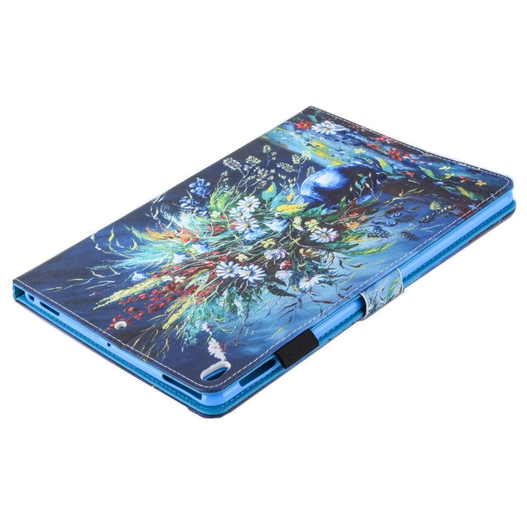 Für iPad Pro 10,5 Zoll, horizontale Klapphülle aus Leder mit 3 Zahnradhalter und Kartenfächern, für iPad Pro 10,5 Zoll