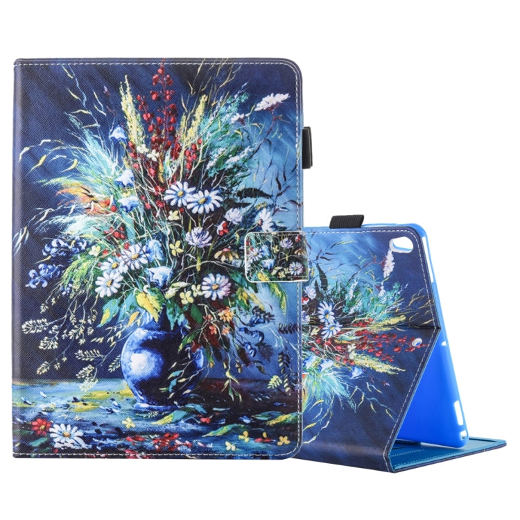 Für iPad Pro 10,5 Zoll, horizontale Klapphülle aus Leder mit 3 Zahnradhalter und Kartenfächern, für iPad Pro 10,5 Zoll