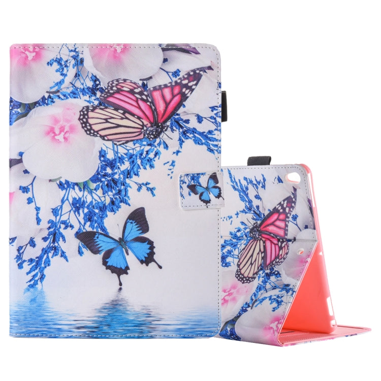 Für iPad Pro 10,5 Zoll, horizontale Klapphülle aus Leder mit 3 Zahnradhalter und Kartenfächern, für iPad Pro 10,5 Zoll