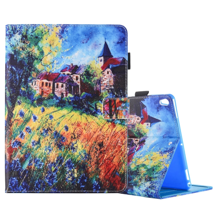 Für iPad Pro 10,5 Zoll, horizontale Klapphülle aus Leder mit 3 Zahnradhalter und Kartenfächern, für iPad Pro 10,5 Zoll
