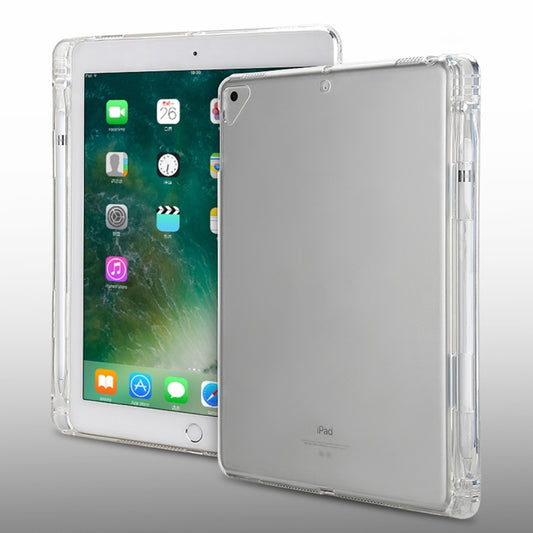 Transparent TPU Soft Protective Back Cover Case for iPad Pro 10.5 inch, with Pen Slots, iPad Pro 10.5 inch