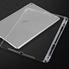 Transparent TPU Soft Protective Back Cover Case for iPad Pro 10.5 inch, with Pen Slots, iPad Pro 10.5 inch