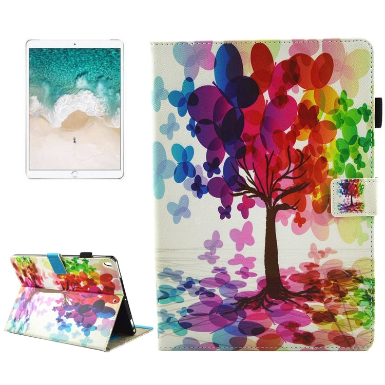Funda protectora de cuero con tapa horizontal con patrón para iPad Pro de 10,5 pulgadas, con soporte, ranuras para tarjetas y función de suspensión, para iPad Pro de 10,5 pulgadas, iPad Pro de 10,5 pulgadas