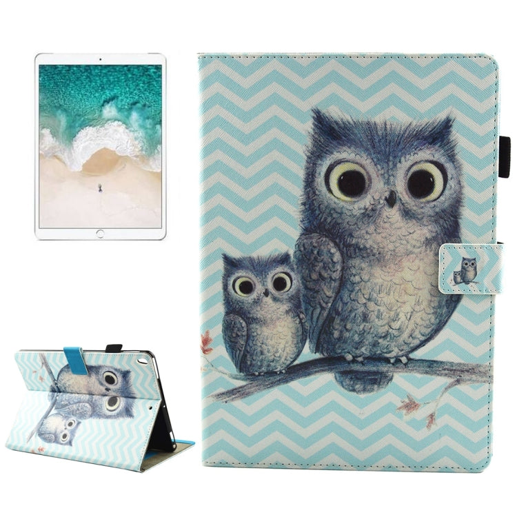 Funda protectora de cuero con tapa horizontal con patrón para iPad Pro de 10,5 pulgadas, con soporte, ranuras para tarjetas y función de suspensión, para iPad Pro de 10,5 pulgadas, iPad Pro de 10,5 pulgadas
