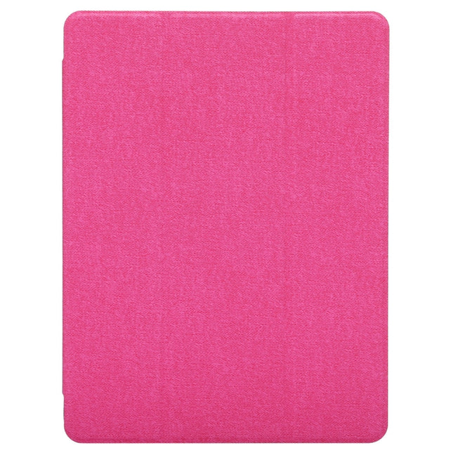 Funda de cuero con tapa horizontal con patrón de textura de tela para iPad Pro de 10,5 pulgadas, con soporte plegable en tres posiciones y ranuras para bolígrafos, para iPad Pro de 10,5 pulgadas, para iPad Pro de 10,5 pulgadas
