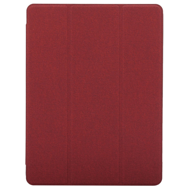 Cloth Texture Pattern Horizontal Flip Leather Case for iPad Pro 10.5 inch ,with Three-folding Holder & Pen Slots , For iPad Pro 10.5, For  iPad Pro 10.5